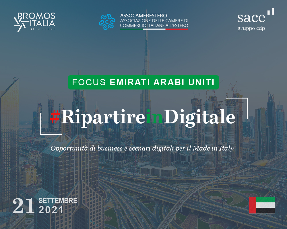 ripartire in digitale sace export digitale eau promos
