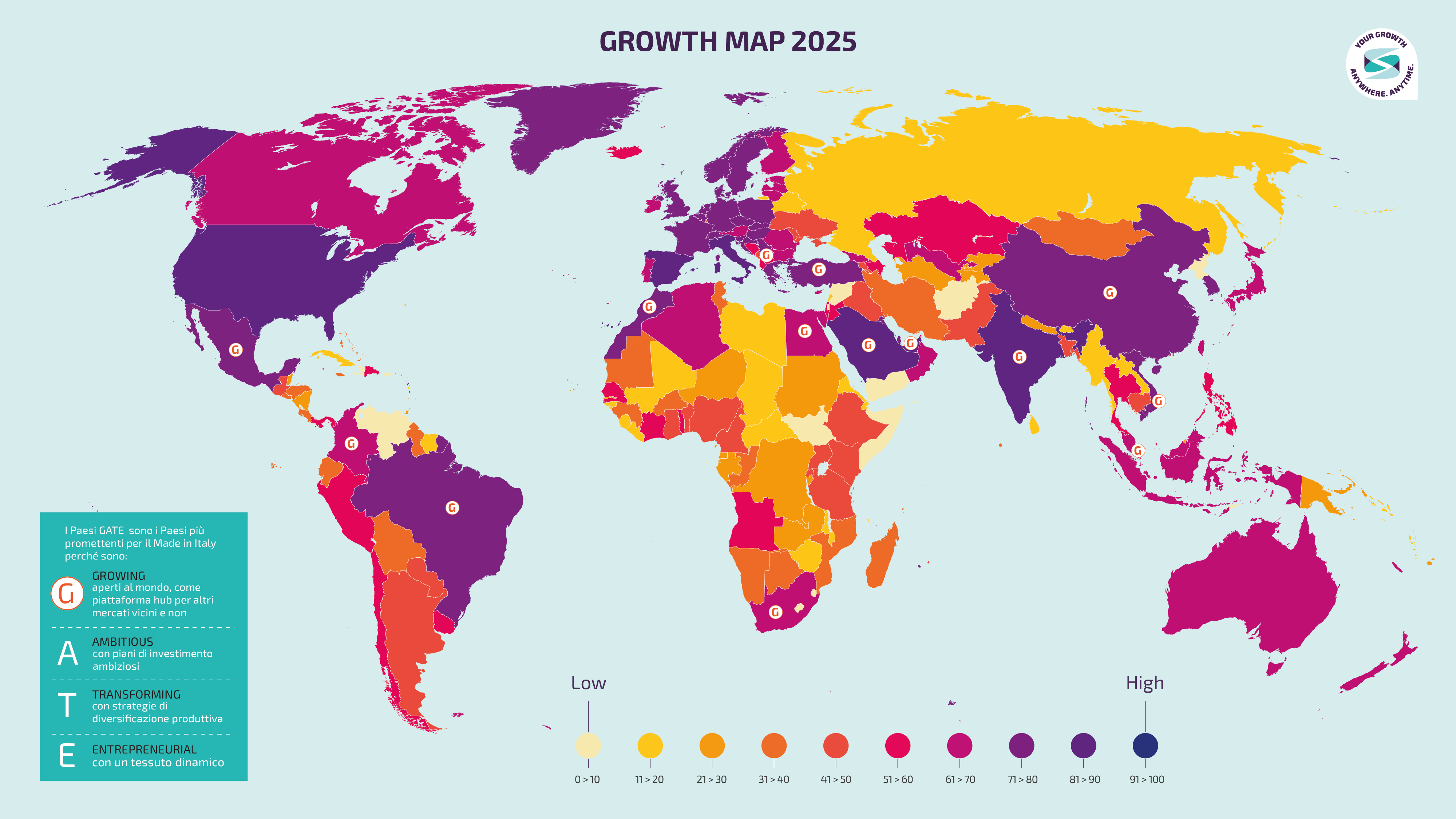 SACE Dettaglio Studio Focus ON Growth Map 2025 Growth Map 